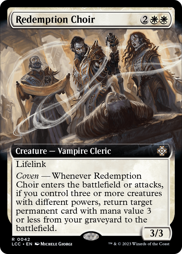 Redemption Choir (Extended Art) [The Lost Caverns of Ixalan Commander] | Arkham Games and Comics