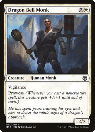 Dragon Bell Monk [Iconic Masters] | Arkham Games and Comics