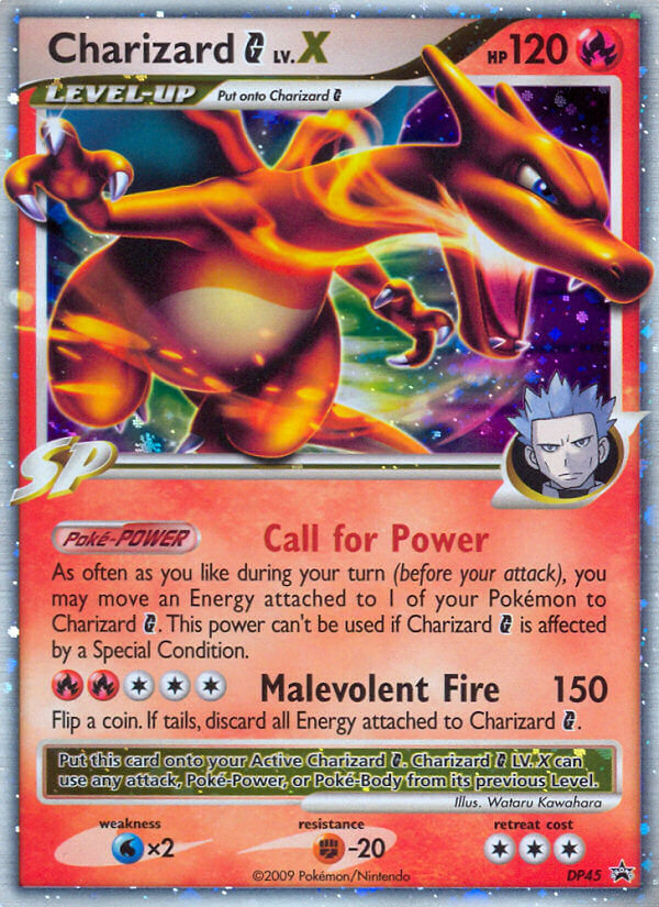 Charizard G LV.X (DP45) [Diamond & Pearl: Black Star Promos] | Arkham Games and Comics