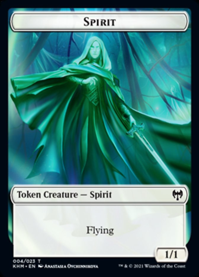 Spirit Token [Kaldheim] | Arkham Games and Comics