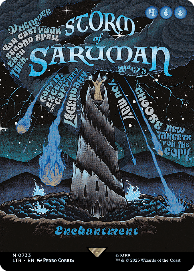 Storm of Saruman (Borderless Poster) [The Lord of the Rings: Tales of Middle-Earth] | Arkham Games and Comics