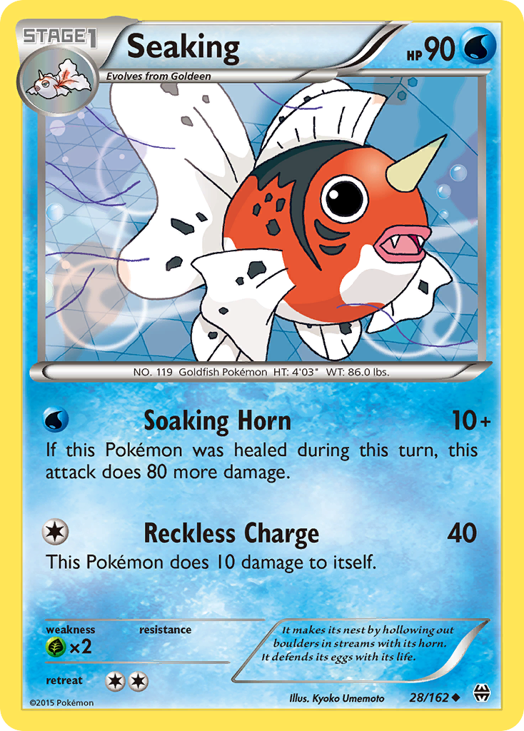 Seaking (28/162) [XY: BREAKthrough] | Arkham Games and Comics