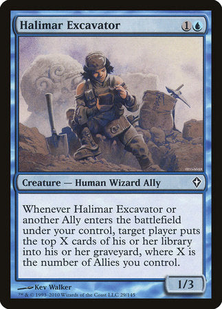 Halimar Excavator [Worldwake] | Arkham Games and Comics