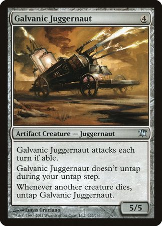 Galvanic Juggernaut [Innistrad] | Arkham Games and Comics