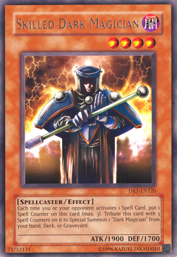 Skilled Dark Magician [DR1-EN120] Rare | Arkham Games and Comics