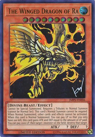 The Winged Dragon of Ra [JMPS-EN006] Ultra Rare | Arkham Games and Comics