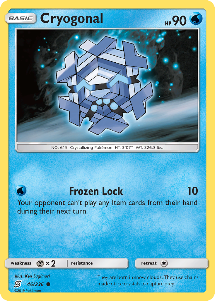 Cryogonal (46/236) [Sun & Moon: Unified Minds] | Arkham Games and Comics