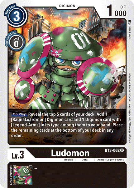 Ludomon [BT3-062] [Release Special Booster Ver.1.5] | Arkham Games and Comics