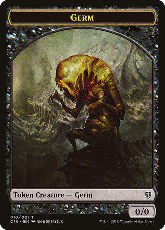 Germ // Spirit (White) Double-sided Token [Commander 2016 Tokens] | Arkham Games and Comics