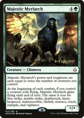Majestic Myriarch [Hour of Devastation Promos] | Arkham Games and Comics