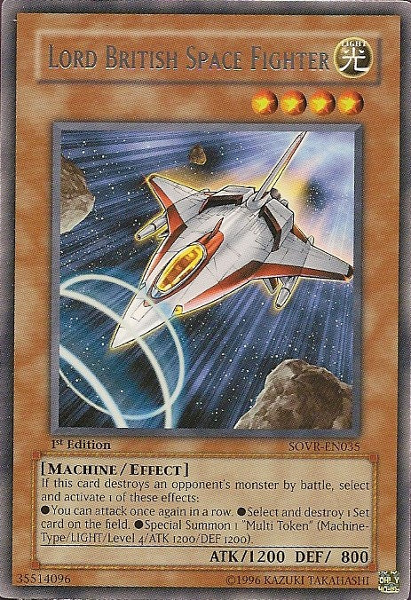 Lord British Space Fighter [SOVR-EN035] Rare | Arkham Games and Comics