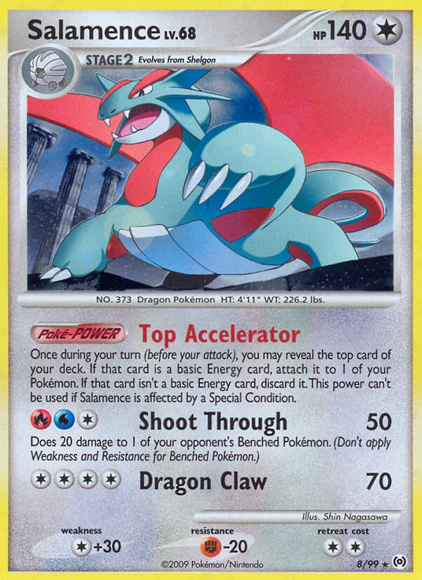 Salamence (8/99) [Platinum: Arceus] | Arkham Games and Comics