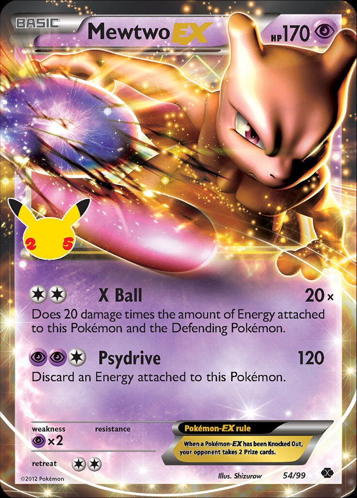 Mewtwo EX (54/99) [Celebrations: 25th Anniversary - Classic Collection] | Arkham Games and Comics