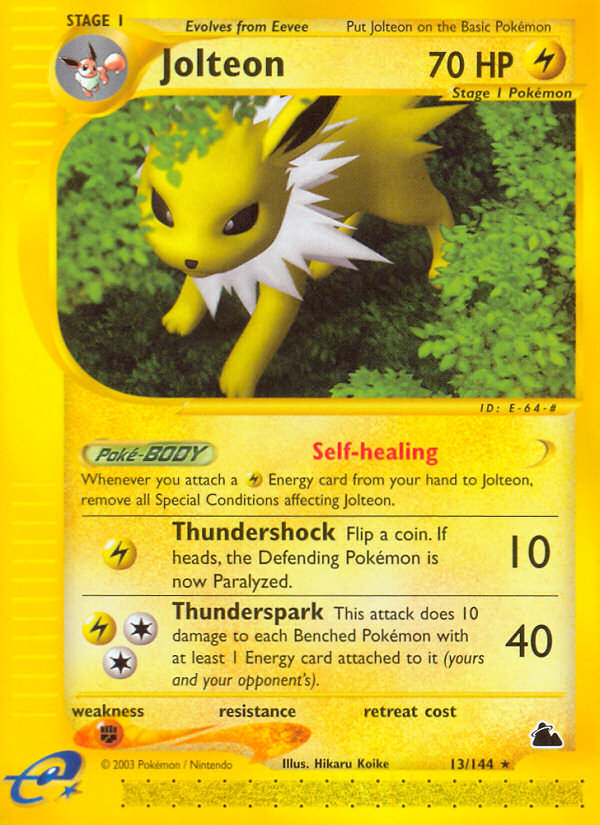 Jolteon (13/144) [Skyridge] | Arkham Games and Comics