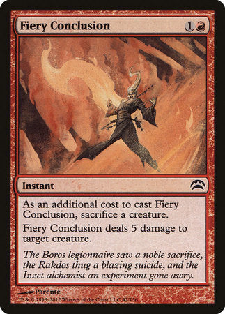 Fiery Conclusion [Planechase 2012] | Arkham Games and Comics