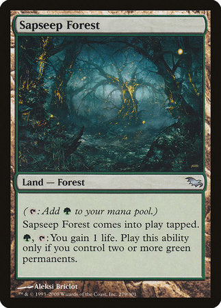 Sapseep Forest [Shadowmoor] | Arkham Games and Comics