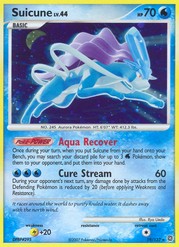 Suicune (19/132) [Diamond & Pearl: Secret Wonders] | Arkham Games and Comics