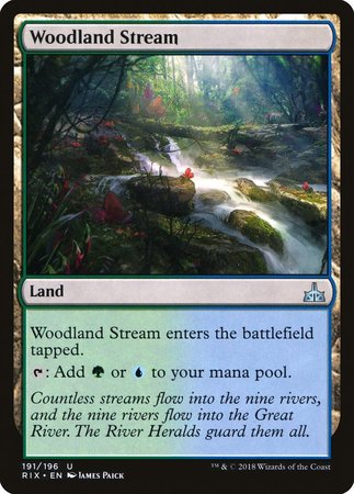 Woodland Stream [Rivals of Ixalan] | Arkham Games and Comics