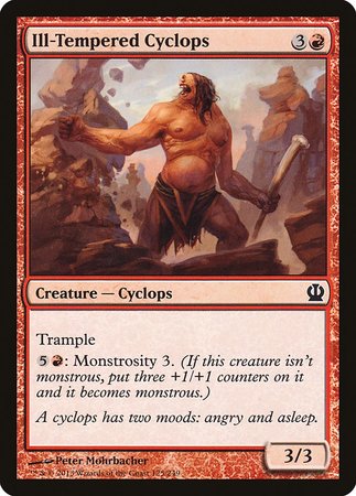 Ill-Tempered Cyclops [Theros] | Arkham Games and Comics