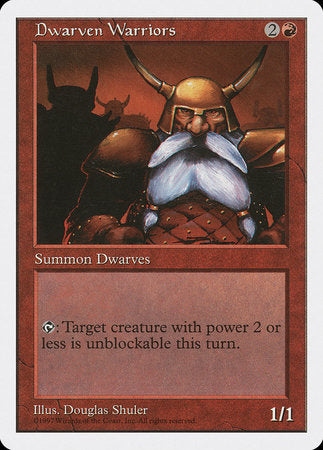 Dwarven Warriors [Fifth Edition] | Arkham Games and Comics
