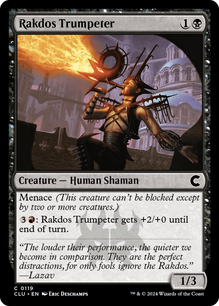 Rakdos Trumpeter [Ravnica: Clue Edition] | Arkham Games and Comics