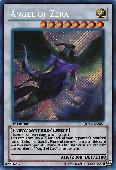 Angel of Zera [JOTL-EN087] Secret Rare | Arkham Games and Comics