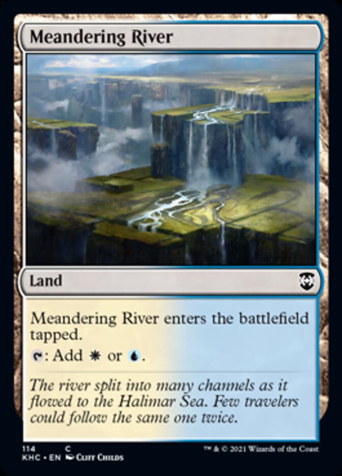 Meandering River [Kaldheim Commander] | Arkham Games and Comics