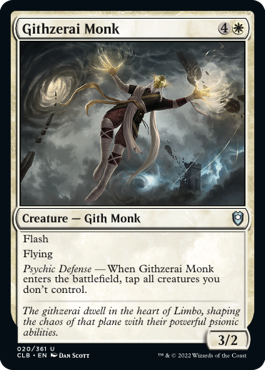 Githzerai Monk [Commander Legends: Battle for Baldur's Gate] | Arkham Games and Comics