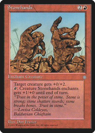 Stonehands [Ice Age] | Arkham Games and Comics