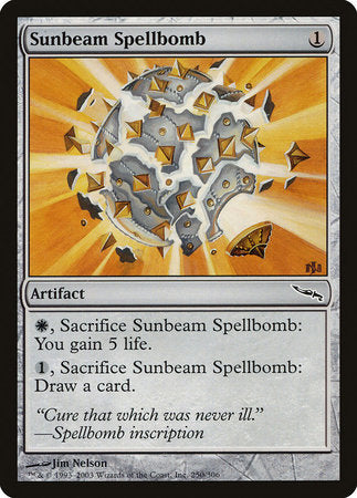 Sunbeam Spellbomb [Mirrodin] | Arkham Games and Comics