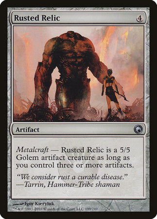 Rusted Relic [Scars of Mirrodin] | Arkham Games and Comics