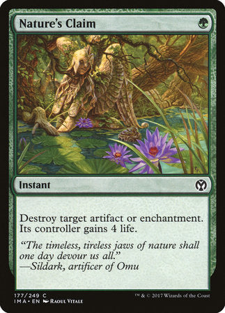 Nature's Claim [Iconic Masters] | Arkham Games and Comics