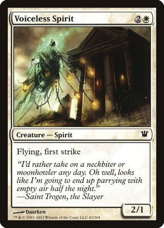 Voiceless Spirit [Innistrad] | Arkham Games and Comics