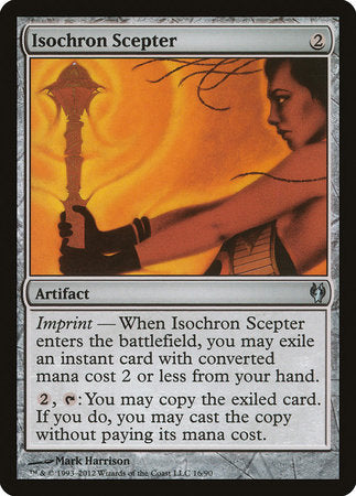 Isochron Scepter [Duel Decks: Izzet vs. Golgari] | Arkham Games and Comics