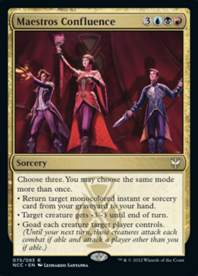 Maestros Confluence [Streets of New Capenna Commander] | Arkham Games and Comics