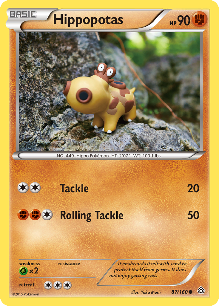 Hippopotas (87/160) [XY: Primal Clash] | Arkham Games and Comics