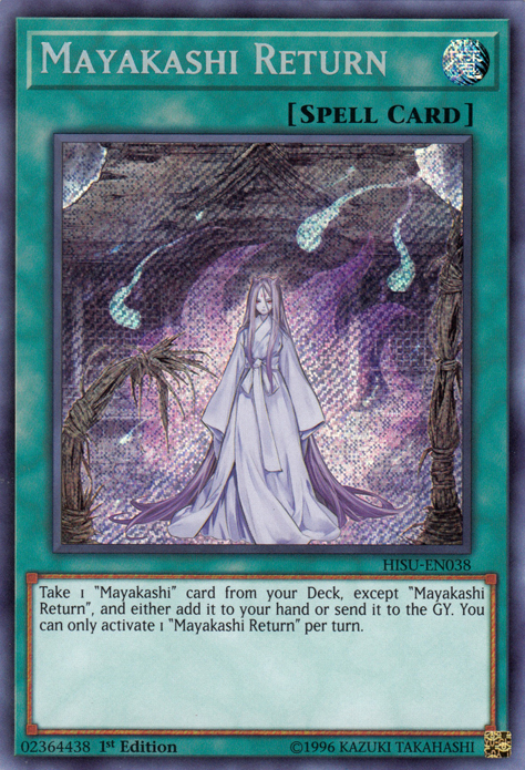 Mayakashi Return [HISU-EN038] Secret Rare | Arkham Games and Comics