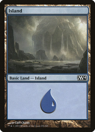 Island (235) [Magic 2014] | Arkham Games and Comics