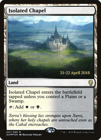 Isolated Chapel [Dominaria Promos] | Arkham Games and Comics