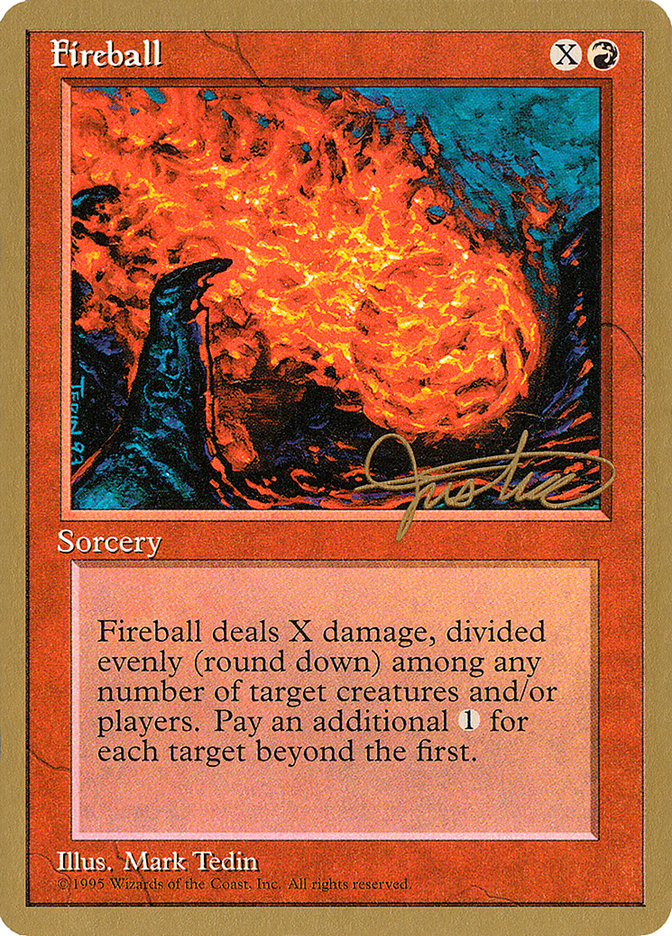 Fireball (Mark Justice) [Pro Tour Collector Set] | Arkham Games and Comics