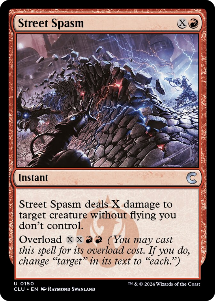 Street Spasm [Ravnica: Clue Edition] | Arkham Games and Comics