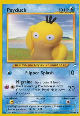 Psyduck (79/105) [Neo Destiny Unlimited] | Arkham Games and Comics