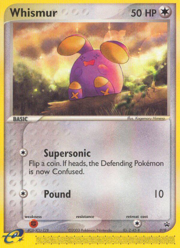 Whismur (019) [Nintendo: Black Star Promos] | Arkham Games and Comics