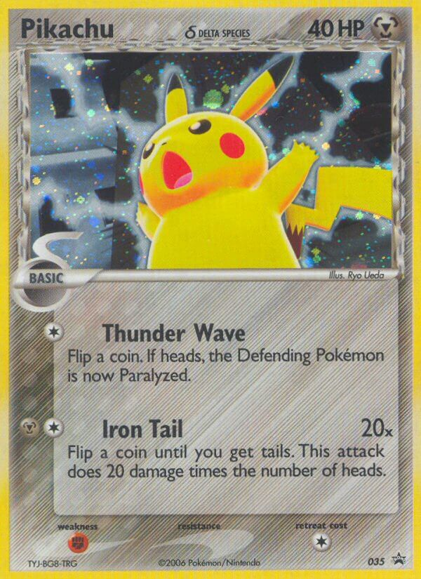 Pikachu (035) (Delta Species) [Nintendo: Black Star Promos] | Arkham Games and Comics