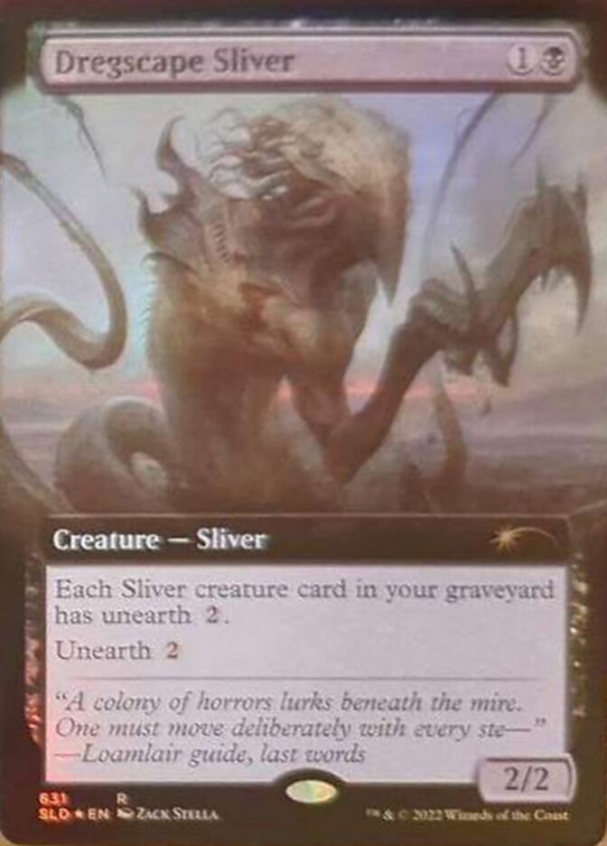 Dregscape Sliver (Extended Art) [Secret Lair Drop Promos] | Arkham Games and Comics