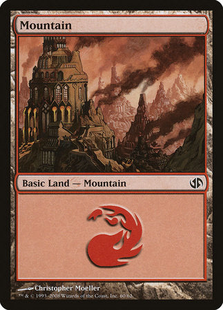 Mountain (60) [Duel Decks: Jace vs. Chandra] | Arkham Games and Comics