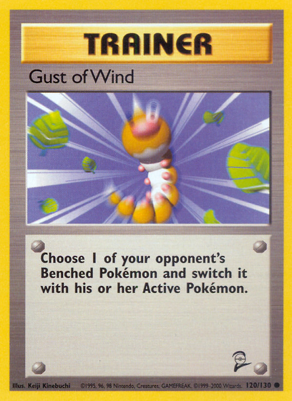 Gust of Wind (120/130) [Base Set 2] | Arkham Games and Comics