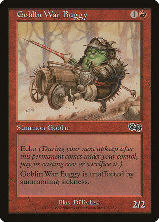 Goblin War Buggy [Urza's Saga] | Arkham Games and Comics