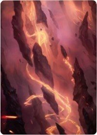 Mountain 1 Art Card [Zendikar Rising Art Series] | Arkham Games and Comics