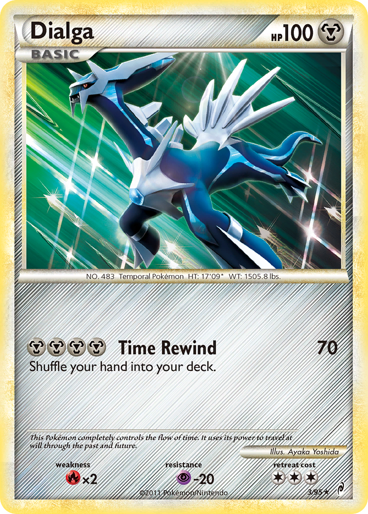 Dialga (3/95) [HeartGold & SoulSilver: Call of Legends] | Arkham Games and Comics